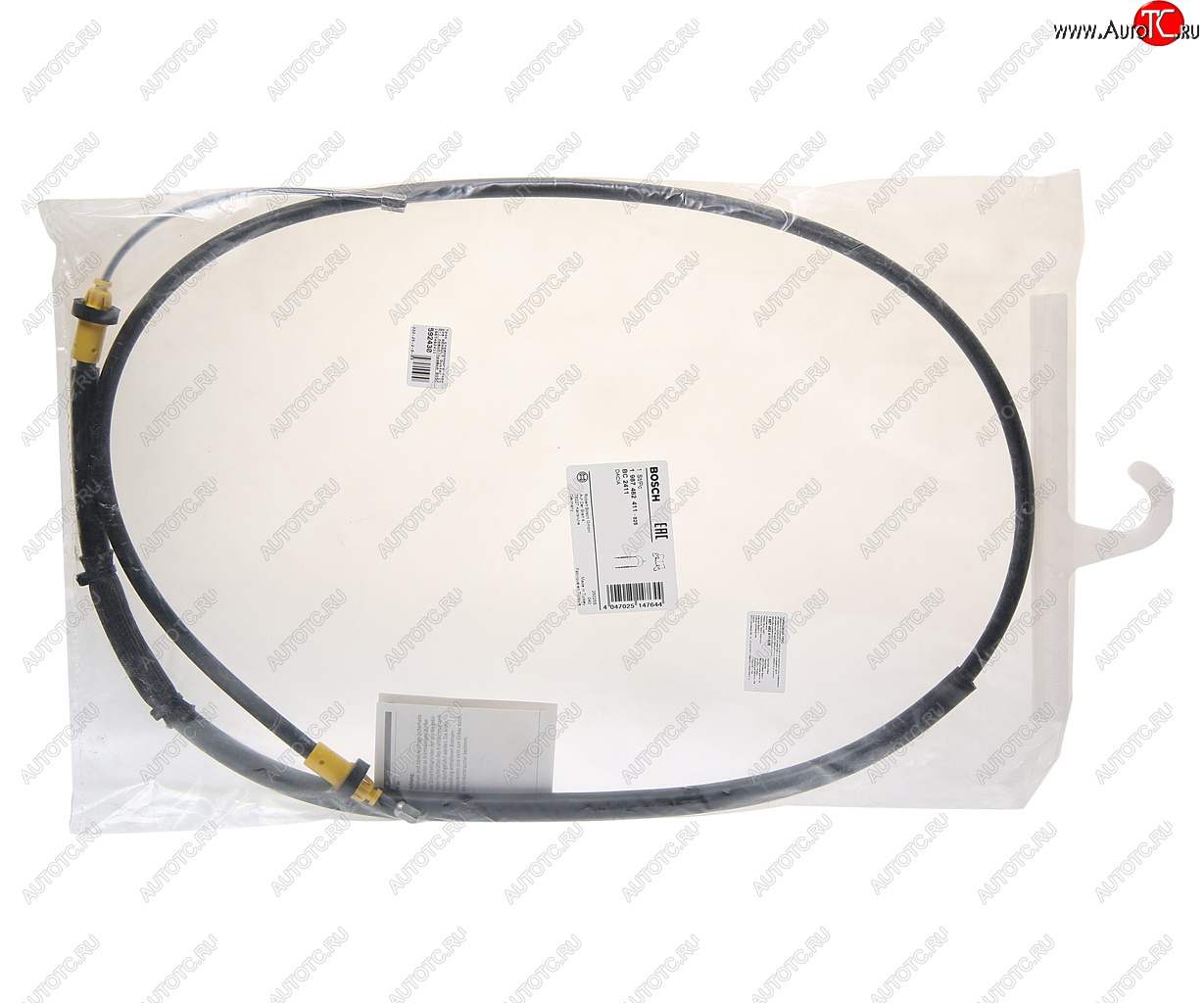 2 889 р. Трос стояночного тормоза RENAULT Duster (10-) левыйправый BOSCH BOSCH 1987482411  с доставкой в г. Пермь