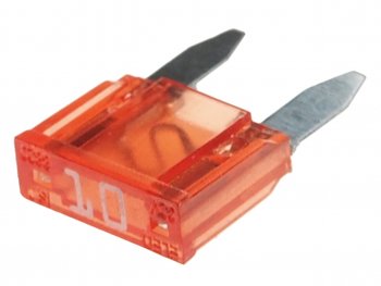 29 р. Предохранитель 10A флажковый MINI BOSCH BOSCH 1987529030  с доставкой в г. Пермь. Увеличить фотографию 1