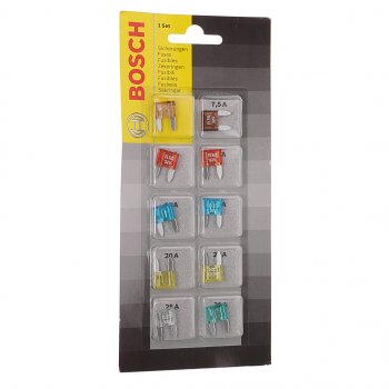499 р. Предохранитель 5-30А флажковый MINI комплект 10шт. BOSCH BOSCH 1987529038  с доставкой в г. Пермь. Увеличить фотографию 1