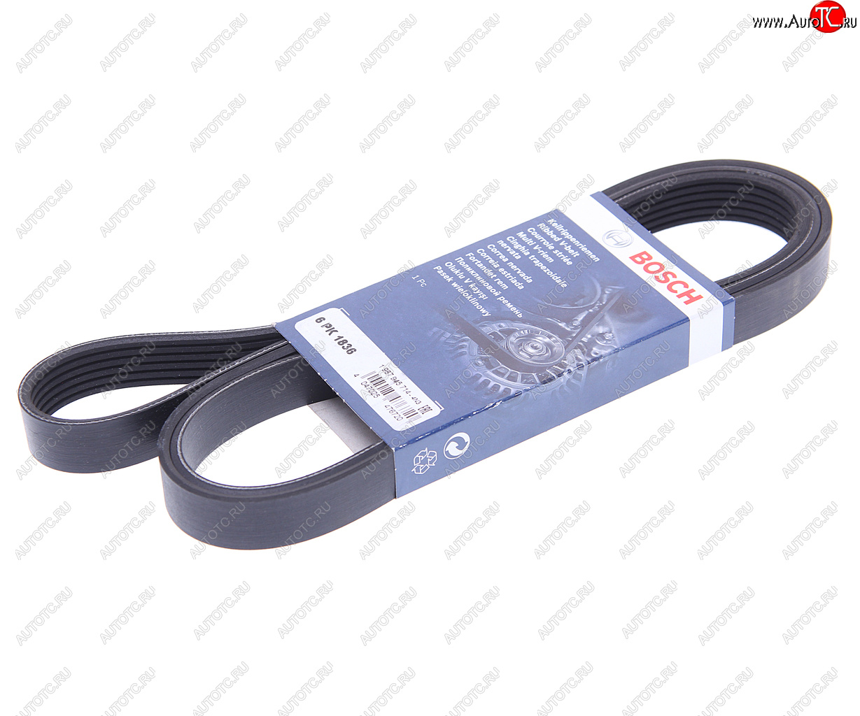 1 589 р. Ремень приводной поликлиновой 6PK1836 BOSCH BOSCH 1987945714  с доставкой в г. Пермь