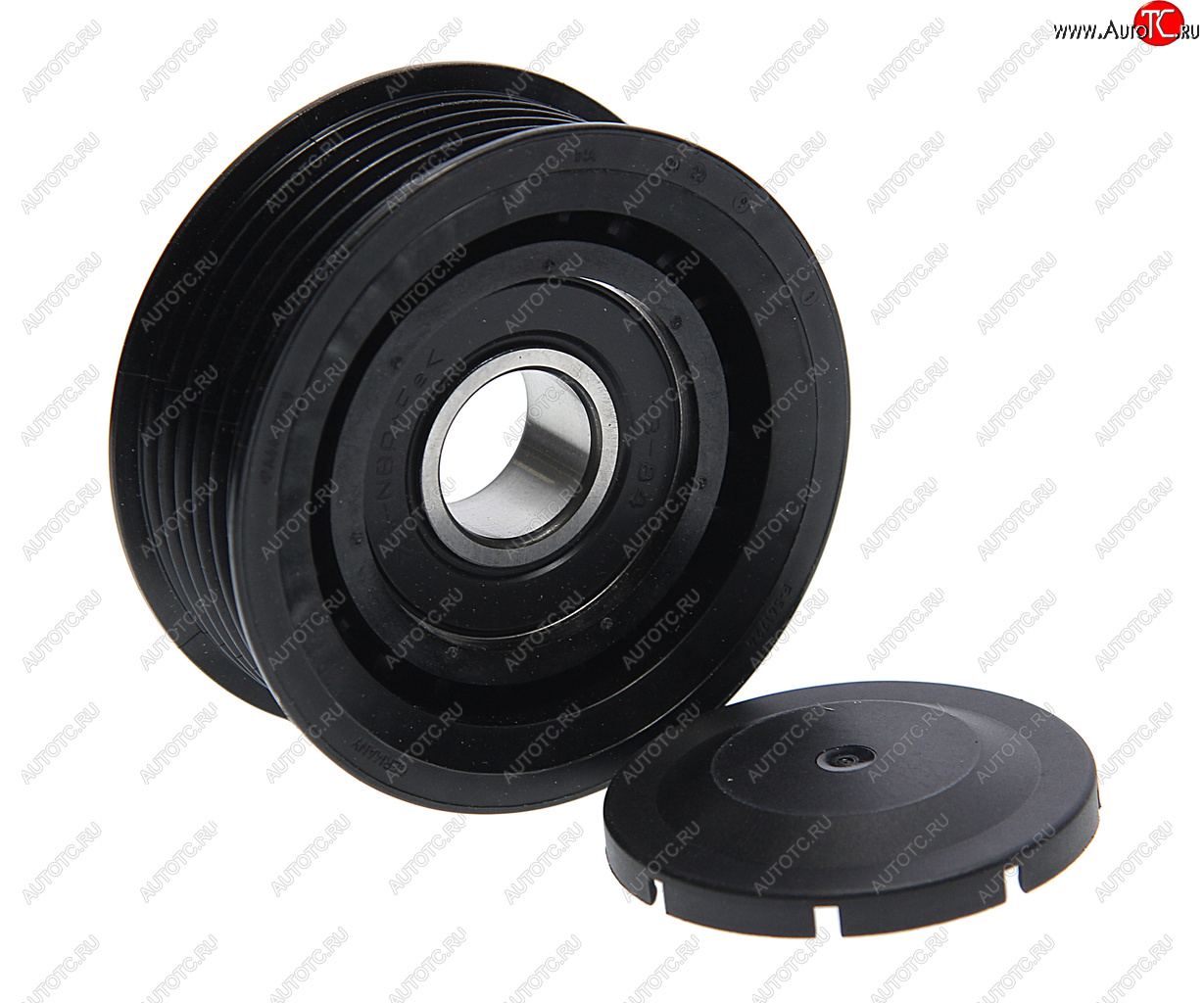 2 899 р. Ролик приводного ремня VW Passat,Phaeton,Touareg AUDI A4,A6,A8,Q5,Q7 обводной (3.0 TDI) (04-) BOSCH BOSCH 1987945812  с доставкой в г. Пермь