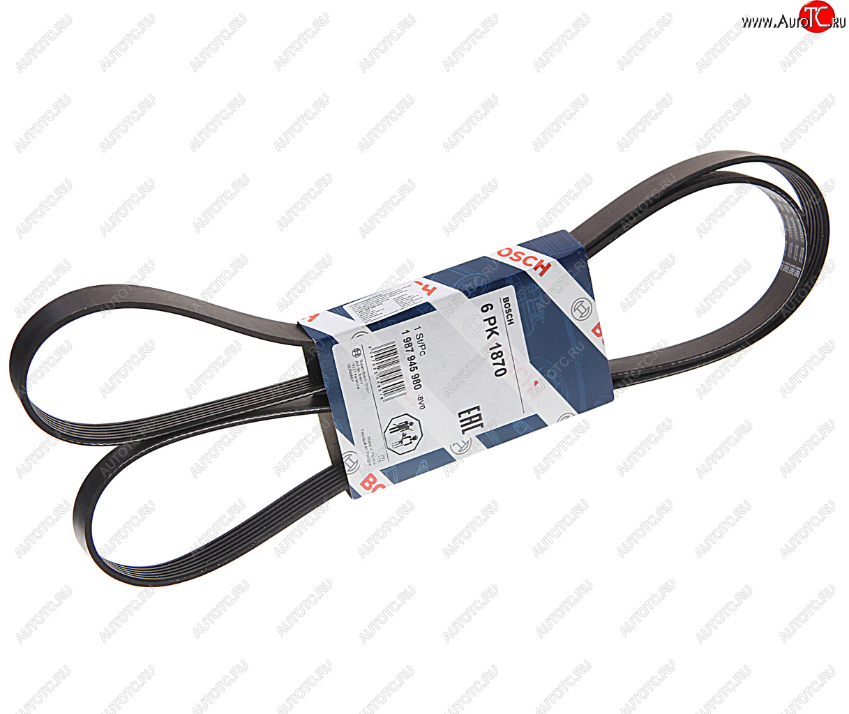 1 099 р. Ремень приводной поликлиновой 6PK1870 BOSCH BOSCH 1987945980  с доставкой в г. Пермь