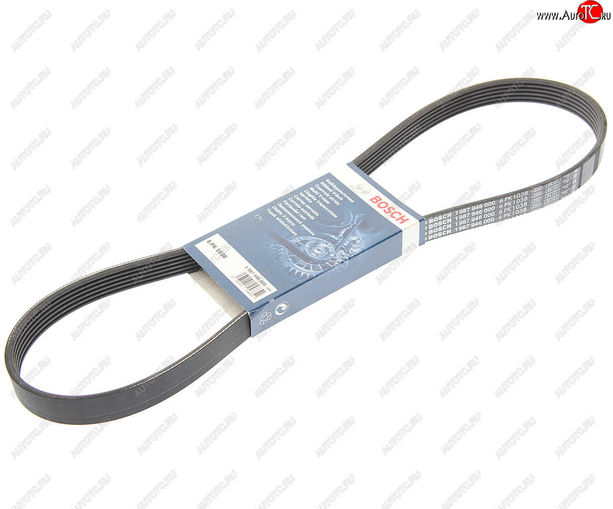 999 р. Ремень приводной поликлиновой 6PK1038 BOSCH BOSCH 1987946000  с доставкой в г. Пермь