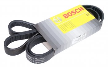 1 869 р. Ремень ГАЗ-31105 генератора дв.Крайслер под кондиционер BOSCH BOSCH 1987946005  с доставкой в г. Пермь. Увеличить фотографию 1