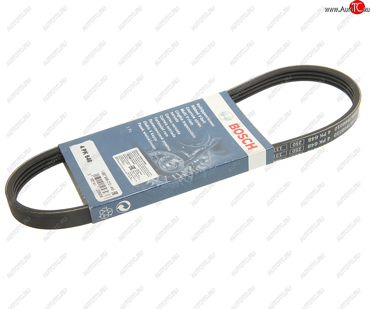 295 р. Ремень приводной поликлиновой 4PK648 BOSCH BOSCH 1987946010 BOSCH 1987946010  с доставкой в г. Пермь