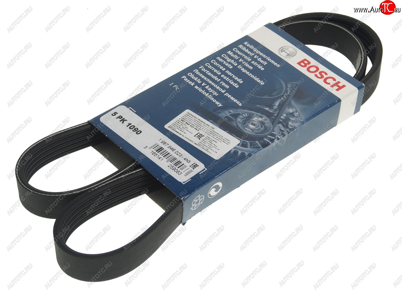 769 р. Ремень приводной поликлиновой 5РК1090 BOSCH BOSCH 1987946023  с доставкой в г. Пермь