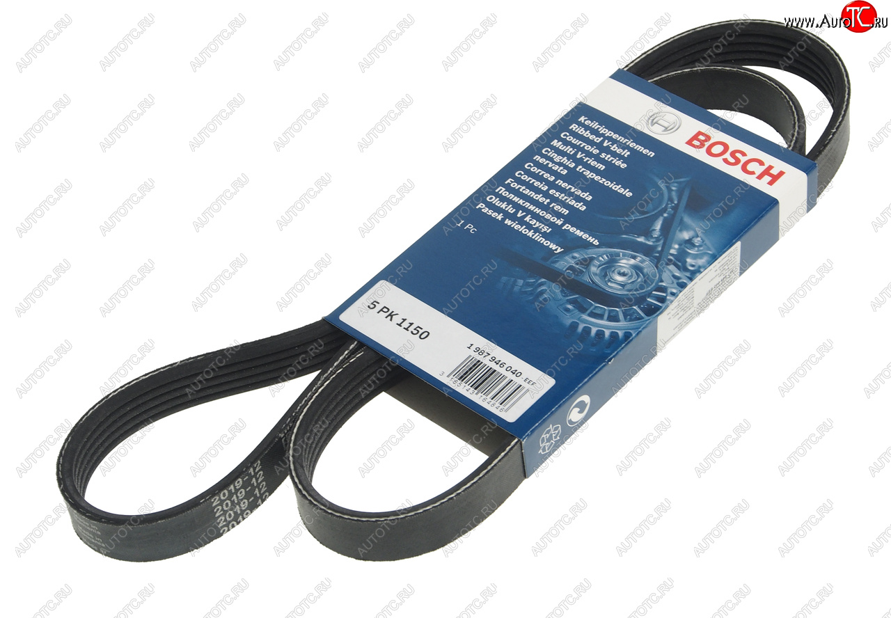 899 р. Ремень приводной поликлиновой 5PK1150 BOSCH BOSCH 1987946040  с доставкой в г. Пермь