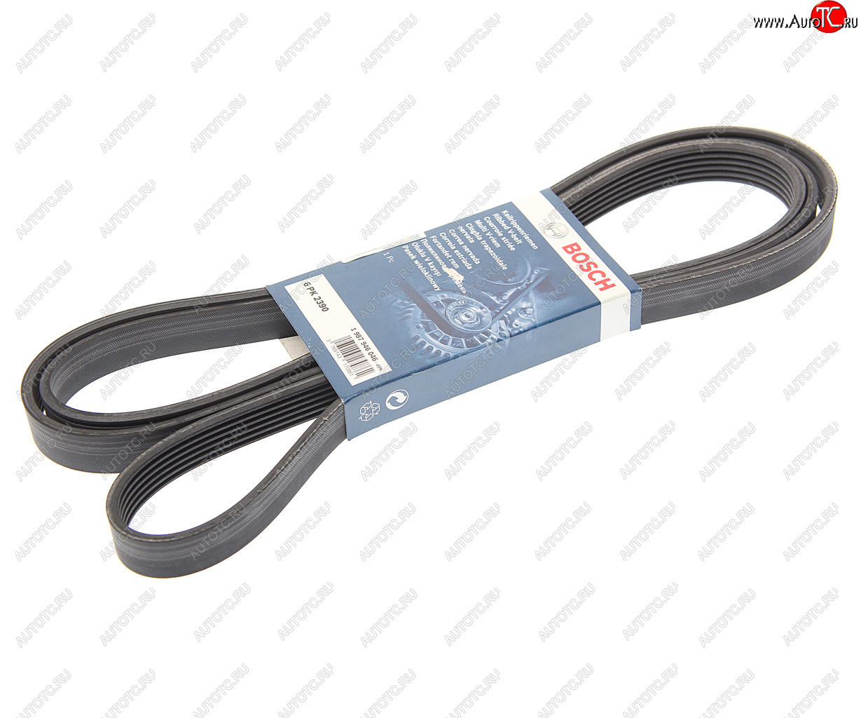 1 399 р. Ремень приводной поликлиновой 6PK2390 BOSCH BOSCH 1987946046  с доставкой в г. Пермь