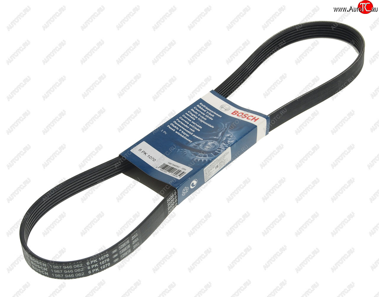 739 р. Ремень приводной поликлиновой 6PK1070 BOSCH BOSCH 1987946062 BOSCH 1987946062  с доставкой в г. Пермь