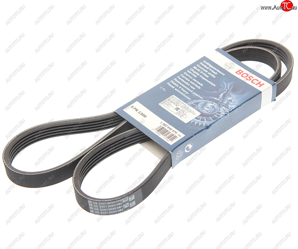 839 р. Ремень приводной поликлиновой 5PK1300 BOSCH BOSCH 1987946070  с доставкой в г. Пермь