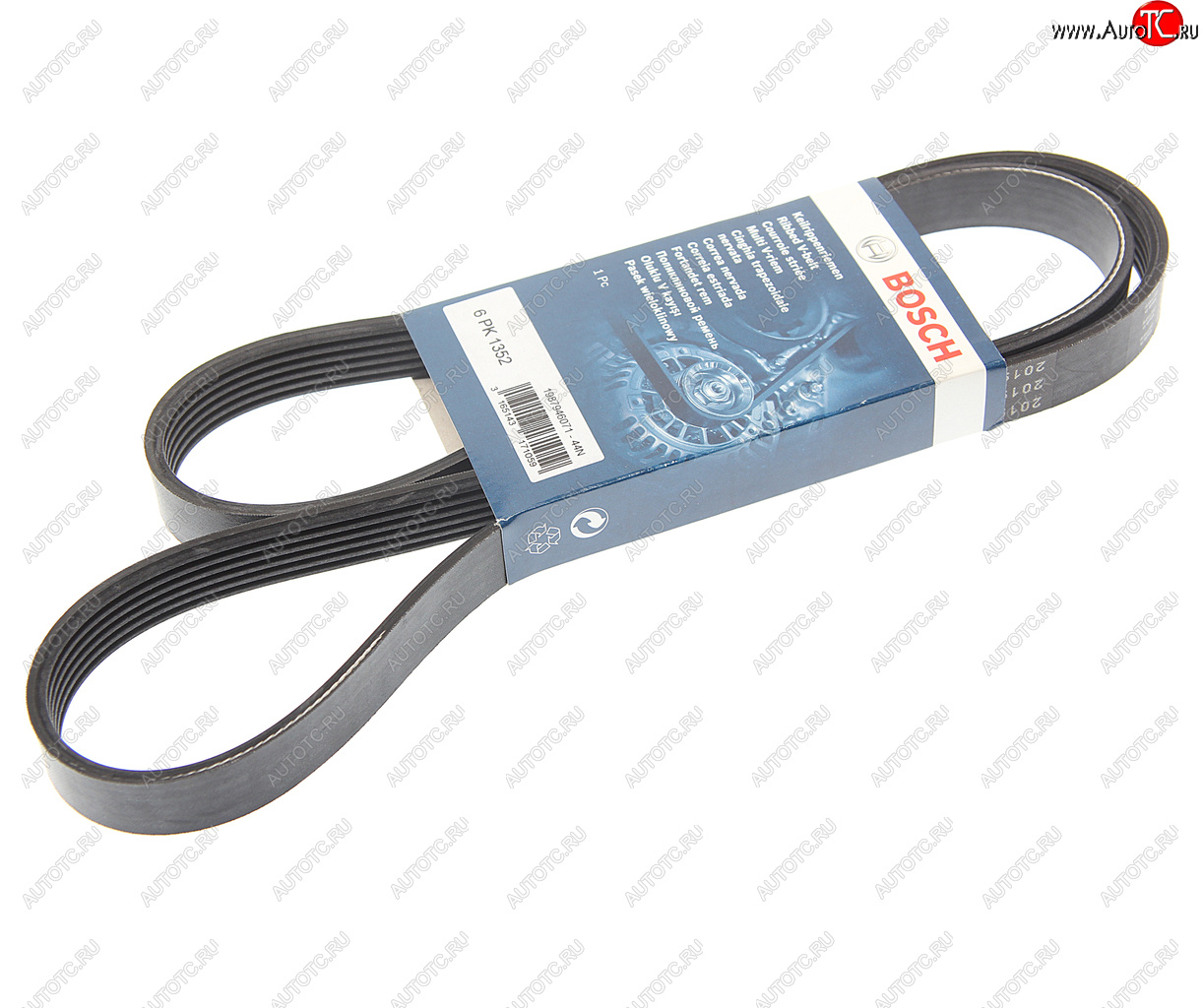 1 089 р. Ремень приводной поликлиновой 6PK1352 BOSCH BOSCH 1987946071  с доставкой в г. Пермь