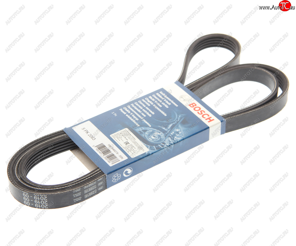 1 699 р. Ремень приводной поликлиновой 5PK2063 BOSCH BOSCH 1987946079  с доставкой в г. Пермь