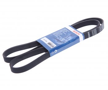 1 329 р. Ремень приводной поликлиновой 6PK1590 AUDI A4 (04-) BOSCH BOSCH 1987946096  с доставкой в г. Пермь. Увеличить фотографию 1