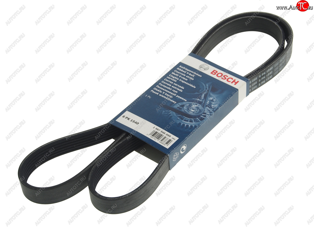 1 049 р. Ремень приводной поликлиновой 6PK1540 BOSCH BOSCH 1987946099  с доставкой в г. Пермь