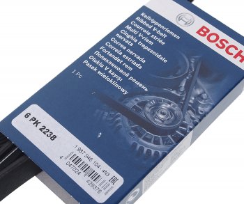 1 499 р. Ремень приводной поликлиновой 6PK2238 MERCEDES E (W211) BOSCH BOSCH 1987946104  с доставкой в г. Пермь. Увеличить фотографию 2