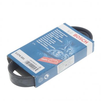 959 р. Ремень приводной поликлиновой 6PK691 BOSCH BOSCH 1987946131  с доставкой в г. Пермь. Увеличить фотографию 1