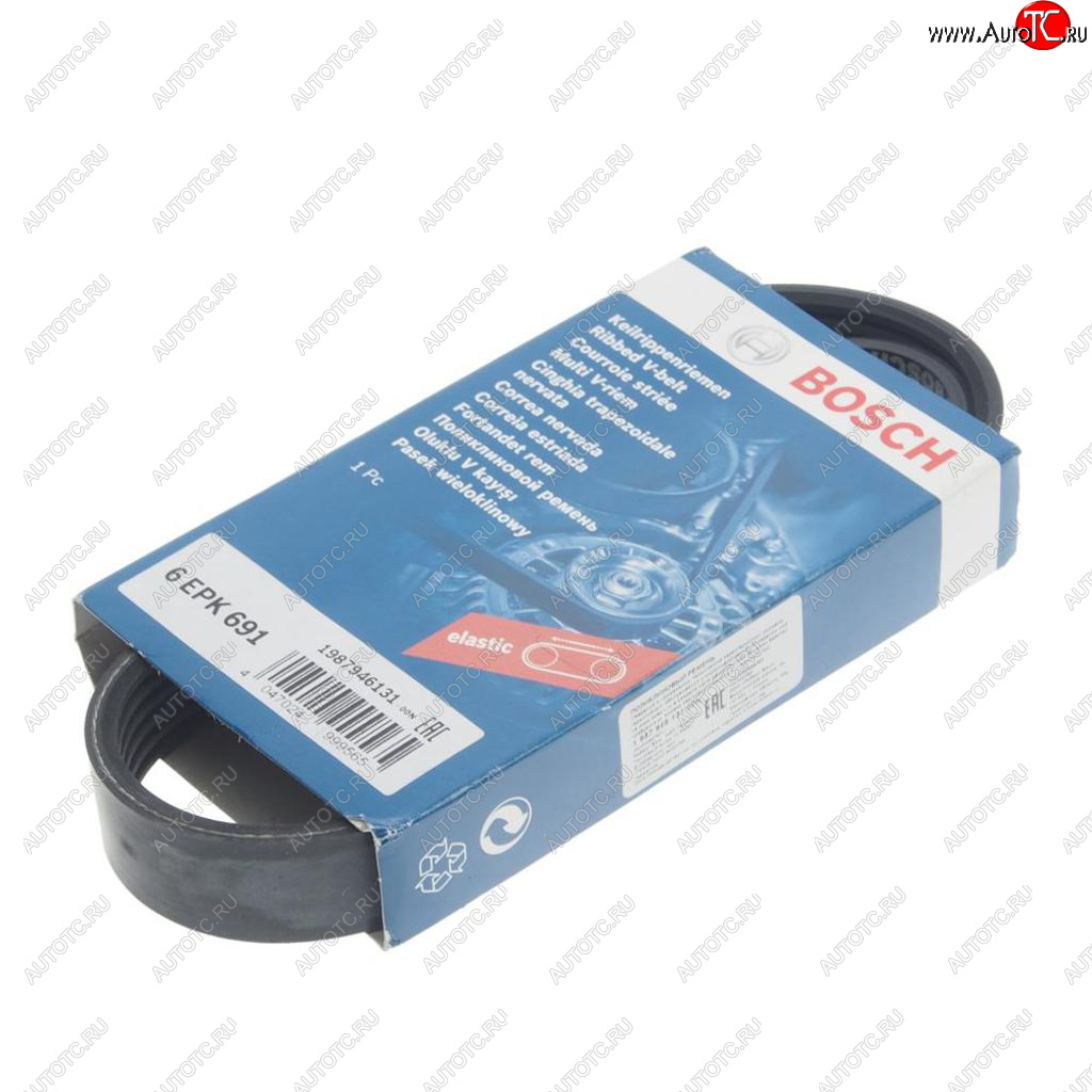959 р. Ремень приводной поликлиновой 6PK691 BOSCH BOSCH 1987946131  с доставкой в г. Пермь
