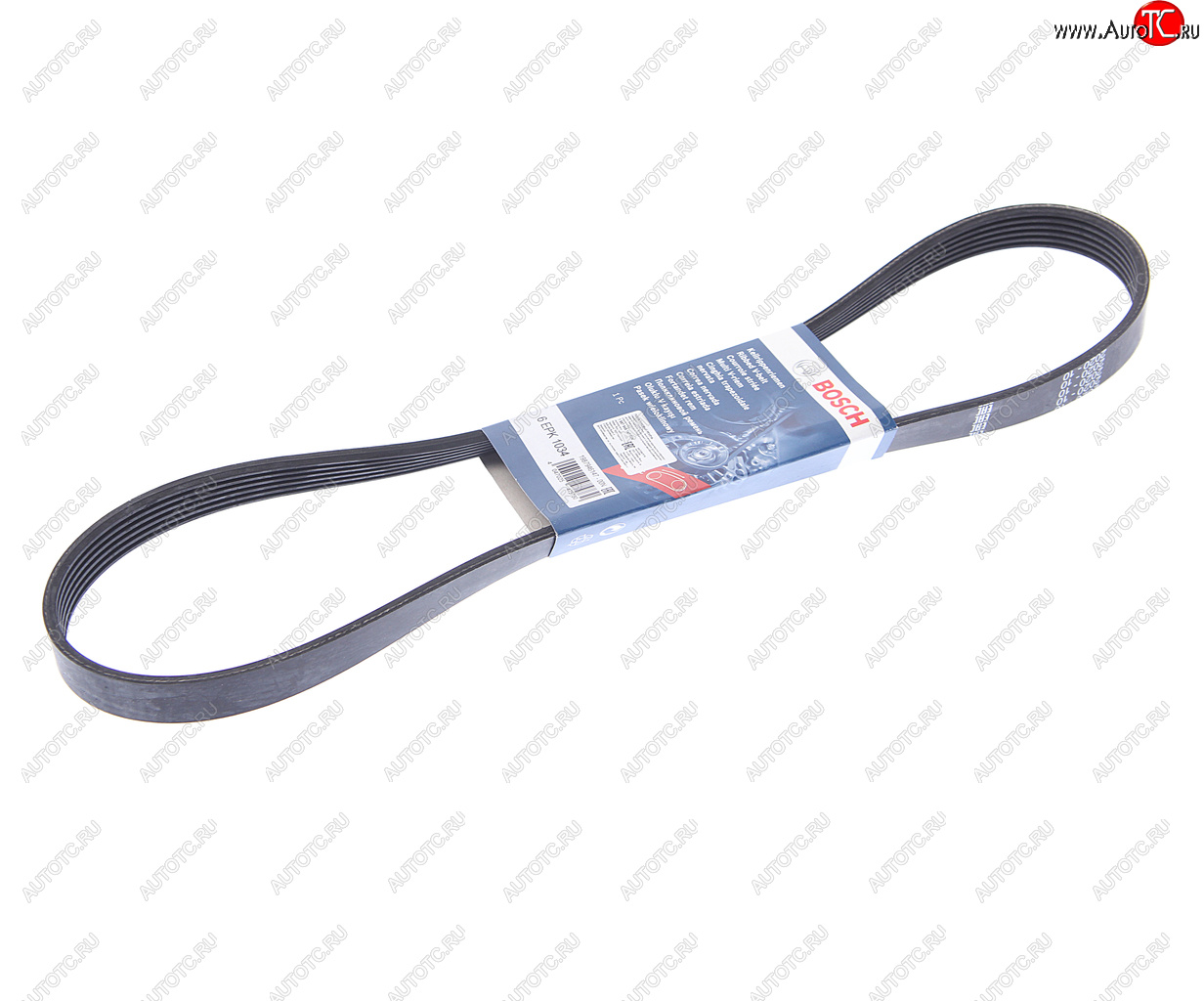 1 259 р. Ремень приводной поликлиновой 6PK1034 FORD Focus (11-) комплект BOSCH BOSCH 1987946147  с доставкой в г. Пермь