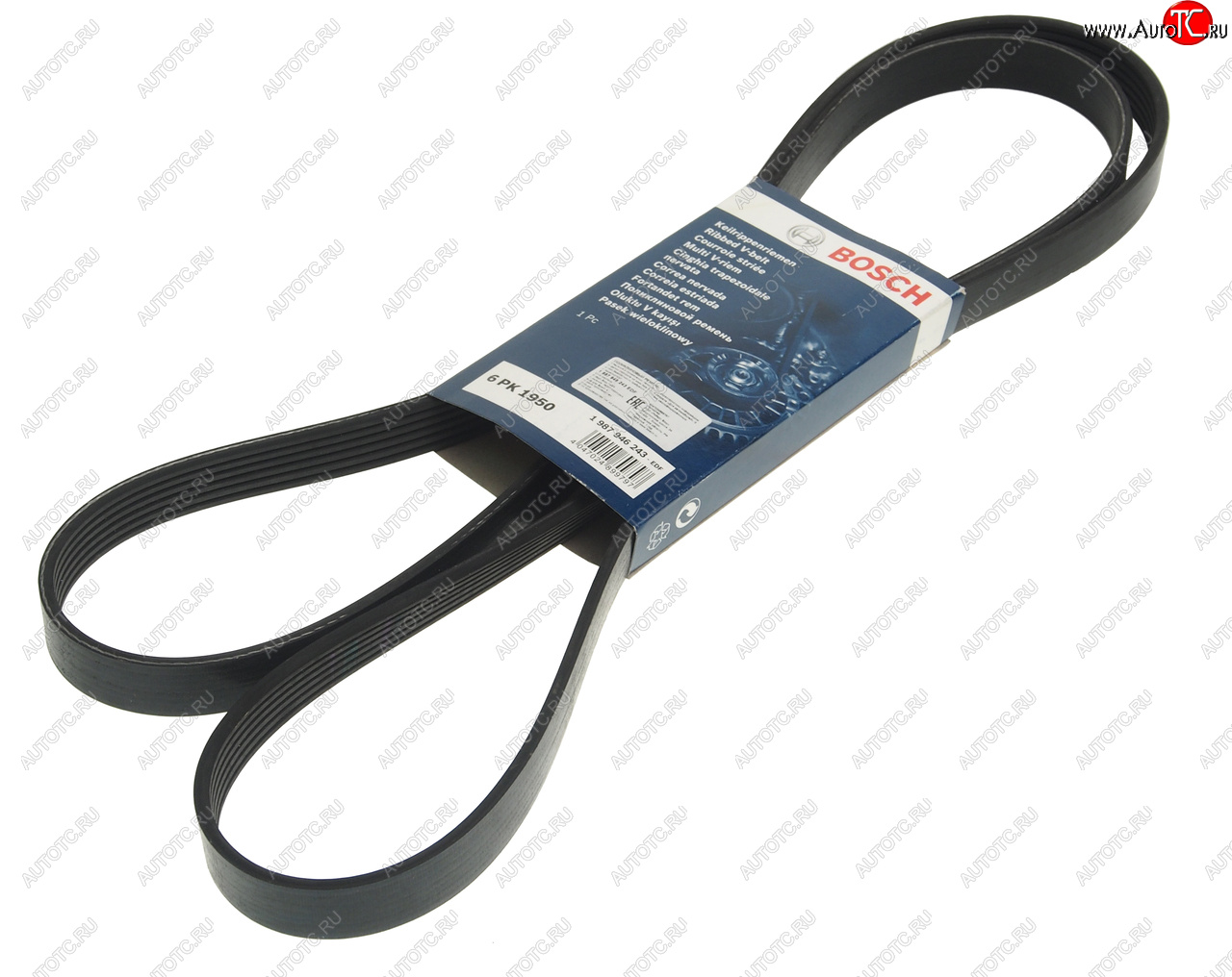 1 399 р. Ремень приводной поликлиновой 5PK1950D BOSCH BOSCH 1987946243 BOSCH 1987946243  с доставкой в г. Пермь