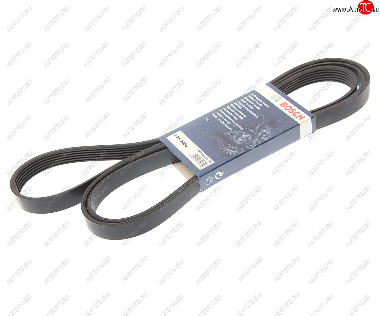 2 199 р. Ремень приводной поликлиновой 6PK2490 BOSCH BOSCH 1987946246  с доставкой в г. Пермь
