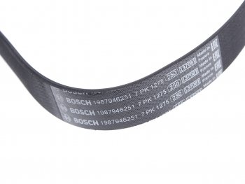 1 369 р. Ремень приводной поликлиновой 7PK1275 BOSCH BOSCH 1987946251  с доставкой в г. Пермь. Увеличить фотографию 2