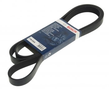 2 299 р. Ремень приводной поликлиновой 7PK2418 BOSCH BOSCH 1987946263  с доставкой в г. Пермь. Увеличить фотографию 1