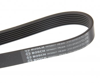 1 889 р. Ремень приводной поликлиновой 7PK2035 BOSCH BOSCH 1987946277  с доставкой в г. Пермь. Увеличить фотографию 2