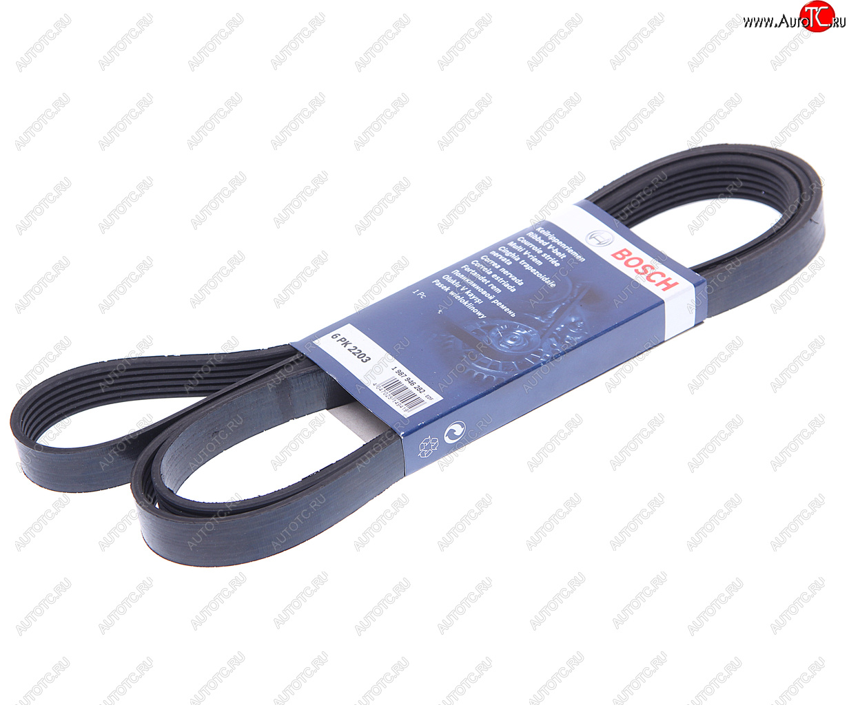 1 659 р. Ремень приводной поликлиновой 6PK2203 BOSCH BOSCH 1987946282  с доставкой в г. Пермь