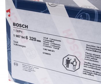 3 089 р. Комплект ГРМ VW Golf 3 (91-97) BOSCH BOSCH 1987946320  с доставкой в г. Пермь. Увеличить фотографию 5