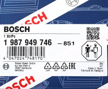6 599 р. Комплект ГРМ RENAULT Logan,Sandero (-09) (1.41.6) (8V) с водяным насосом BOSCH BOSCH 1987946466  с доставкой в г. Пермь. Увеличить фотографию 7