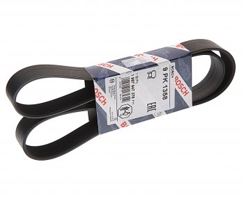 1 429 р. Ремень приводной поликлиновой 9PK1358 BOSCH BOSCH 1987947378  с доставкой в г. Пермь. Увеличить фотографию 1