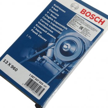 519 р. Ремень приводной клиновой 13X960 BOSCH BOSCH 1987947503  с доставкой в г. Пермь. Увеличить фотографию 2