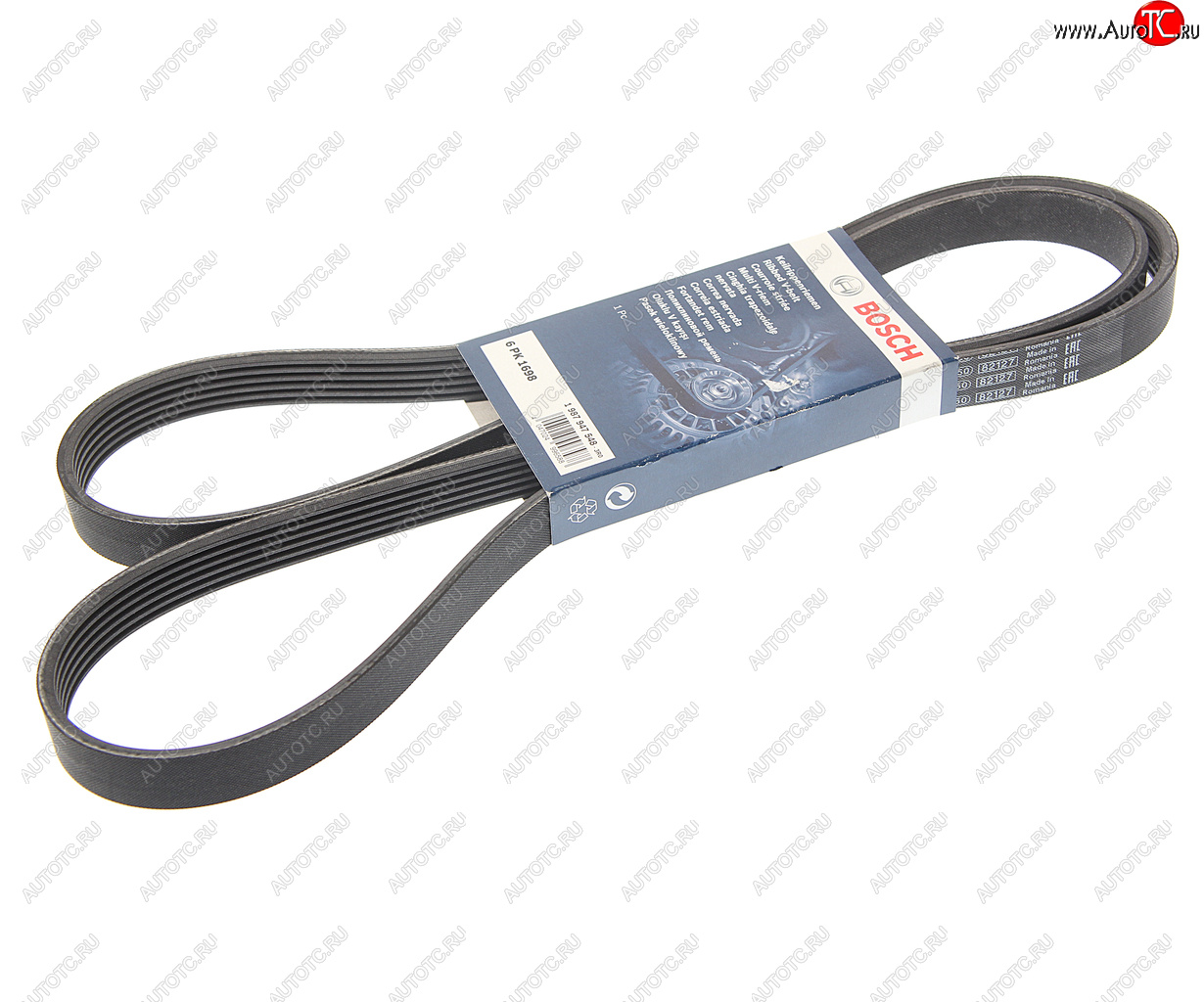 1 359 р. Ремень приводной поликлиновой 6PK1698 BOSCH BOSCH 1987947548  с доставкой в г. Пермь