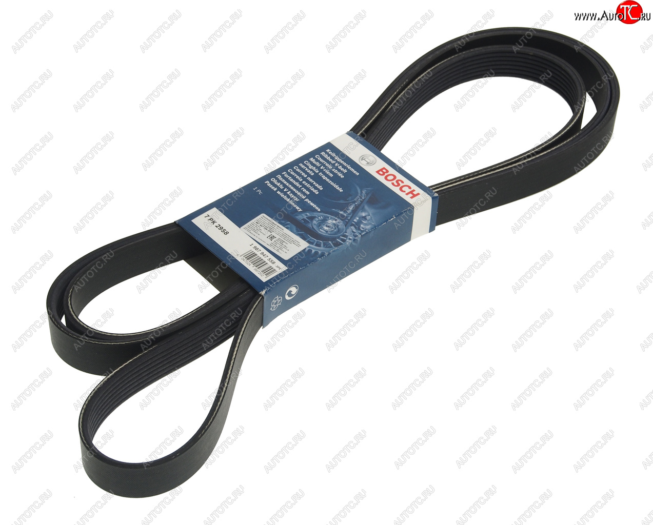 3 699 р. Ремень приводной поликлиновой 7PK2958 BOSCH BOSCH 1987947558 BOSCH 1987947558  с доставкой в г. Пермь