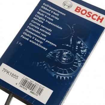 1 749 р. Ремень приводной поликлиновой 7PK1855 BOSCH BOSCH 1987947565 BOSCH 1987947565  с доставкой в г. Пермь. Увеличить фотографию 2