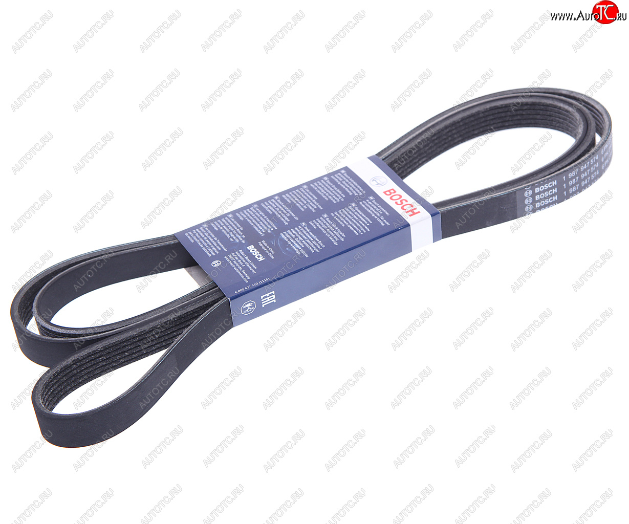 2 399 р. Ремень приводной поликлиновой 6PK2565 MITSUBISHI Outlander (06-) BOSCH BOSCH 1987947574  с доставкой в г. Пермь