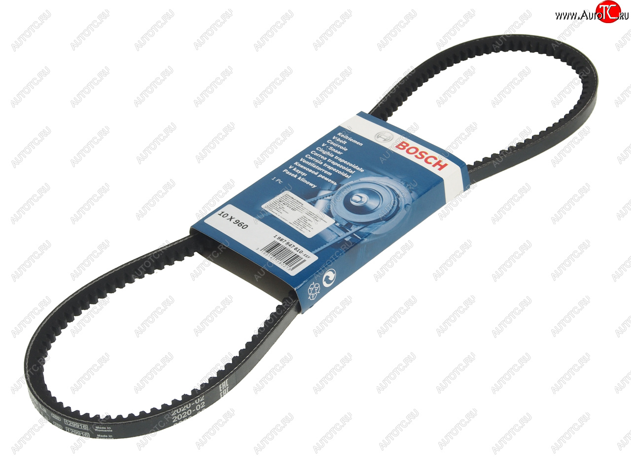 349 р. Ремень приводной клиновой 10X960 BOSCH BOSCH 1987947610  с доставкой в г. Пермь