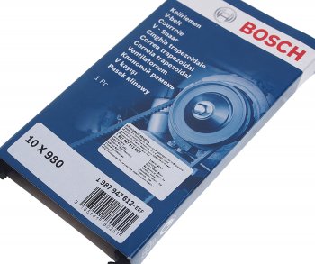 389 р. Ремень приводной клиновой 10х980 BMW 5 (E34) BOSCH BOSCH 1987947612 BOSCH 1987947612  с доставкой в г. Пермь. Увеличить фотографию 2
