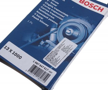 499 р. Ремень приводной клиновой 13х1000 FORD Ranger BOSCH BOSCH 1987947617 BOSCH 1987947617  с доставкой в г. Пермь. Увеличить фотографию 2