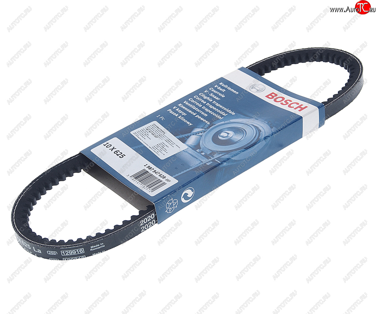 459 р. Ремень приводной клиновой 10х625 BOSCH BOSCH 1987947628  с доставкой в г. Пермь