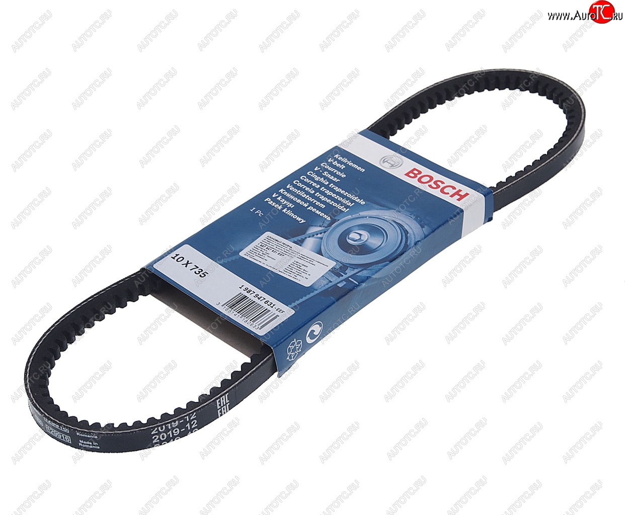 258 р. Ремень приводной клиновой 10X735 BOSCH BOSCH 1987947631  с доставкой в г. Пермь