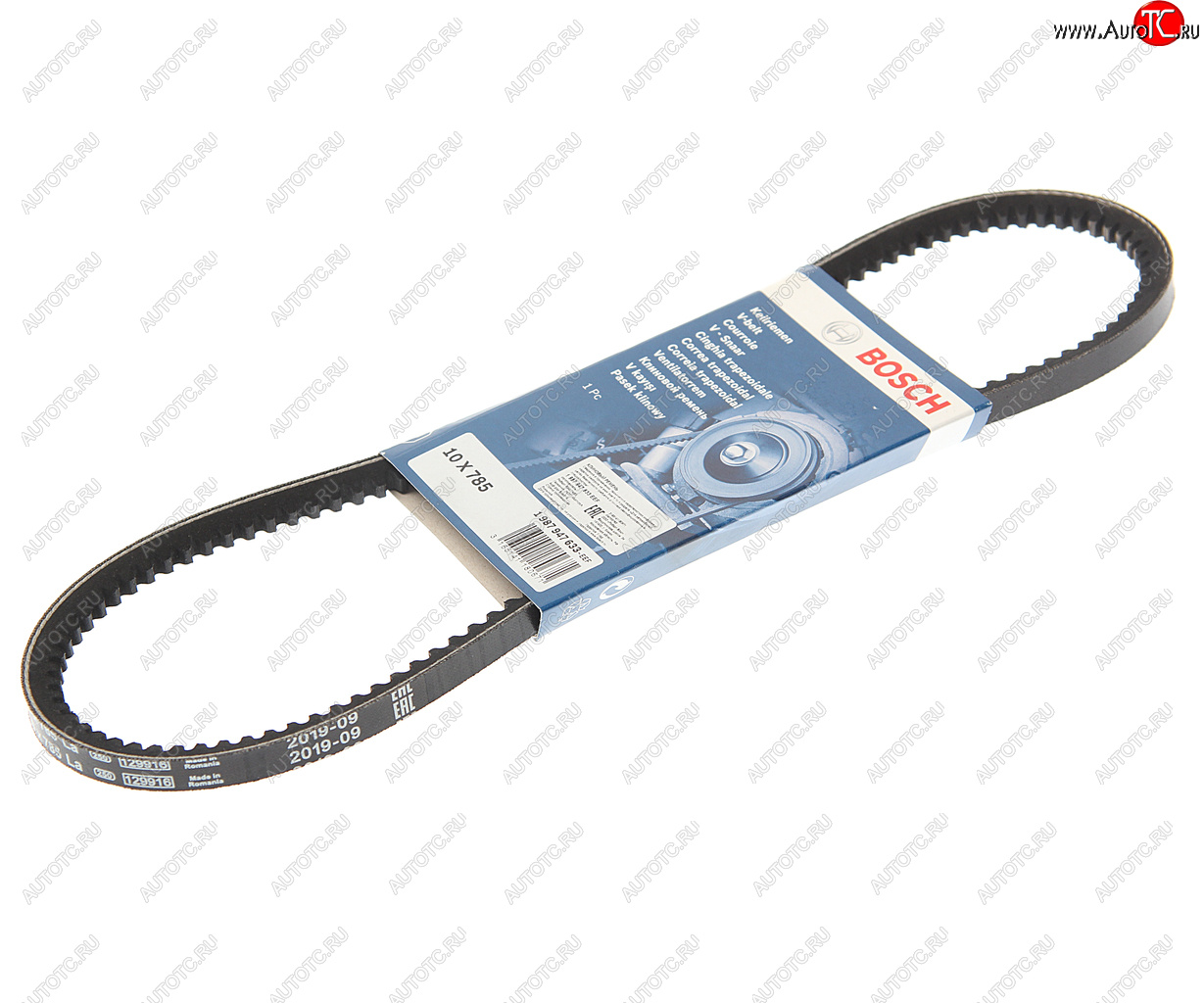369 р. Ремень приводной клиновой 10X785 BOSCH BOSCH 1987947633  с доставкой в г. Пермь
