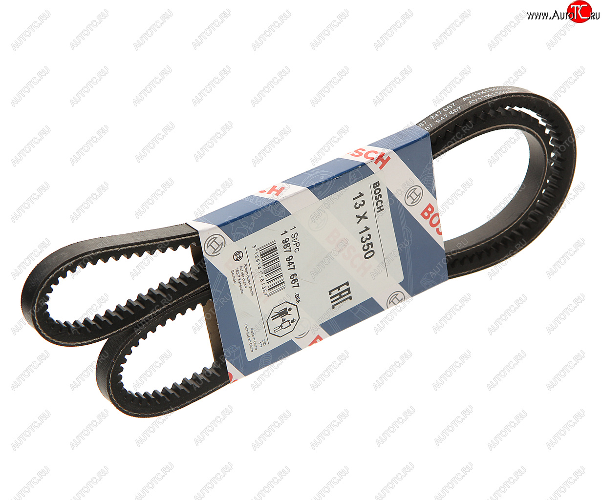 729 р. Ремень приводной клиновой 13х1350 BOSCH BOSCH 1987947667  с доставкой в г. Пермь