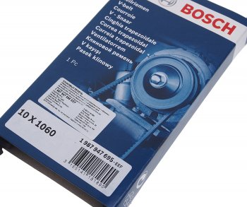 399 р. Ремень приводной клиновой 10х1060 BOSCH BOSCH 1987947695  с доставкой в г. Пермь. Увеличить фотографию 2