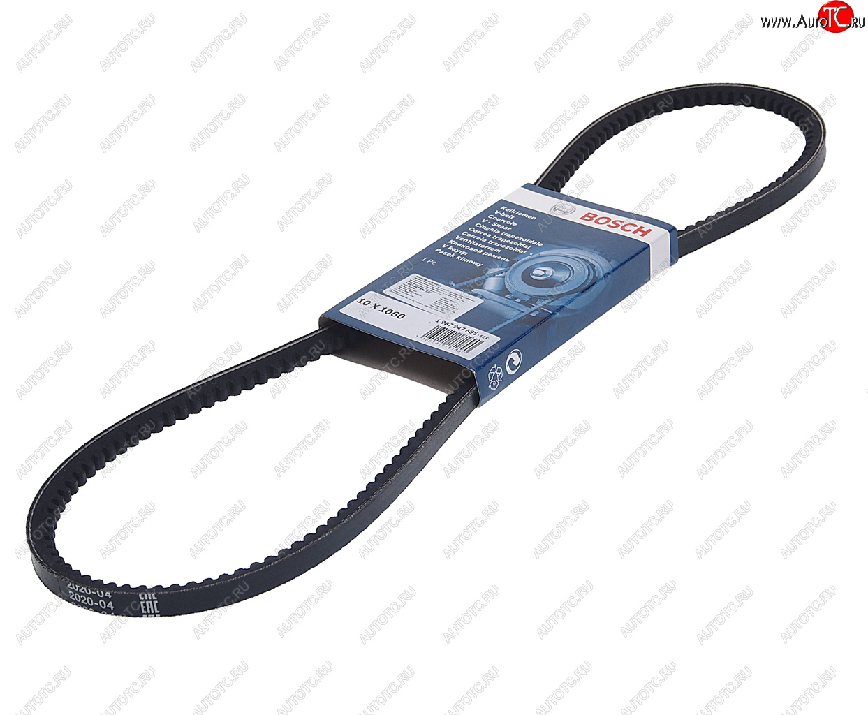 399 р. Ремень приводной клиновой 10х1060 BOSCH BOSCH 1987947695  с доставкой в г. Пермь
