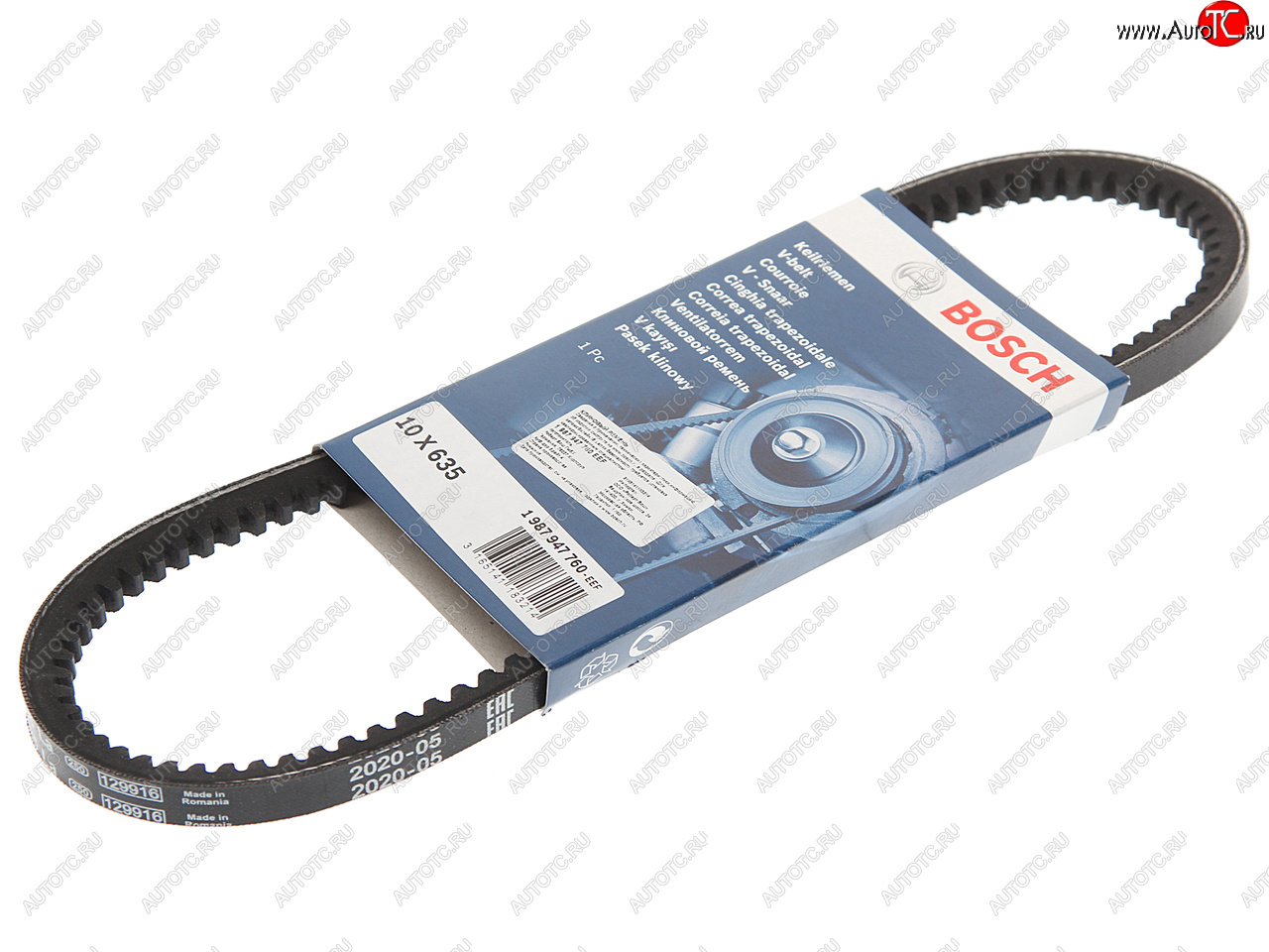 265 р. Ремень приводной клиновой 10х635 BOSCH BOSCH 1987947760  с доставкой в г. Пермь