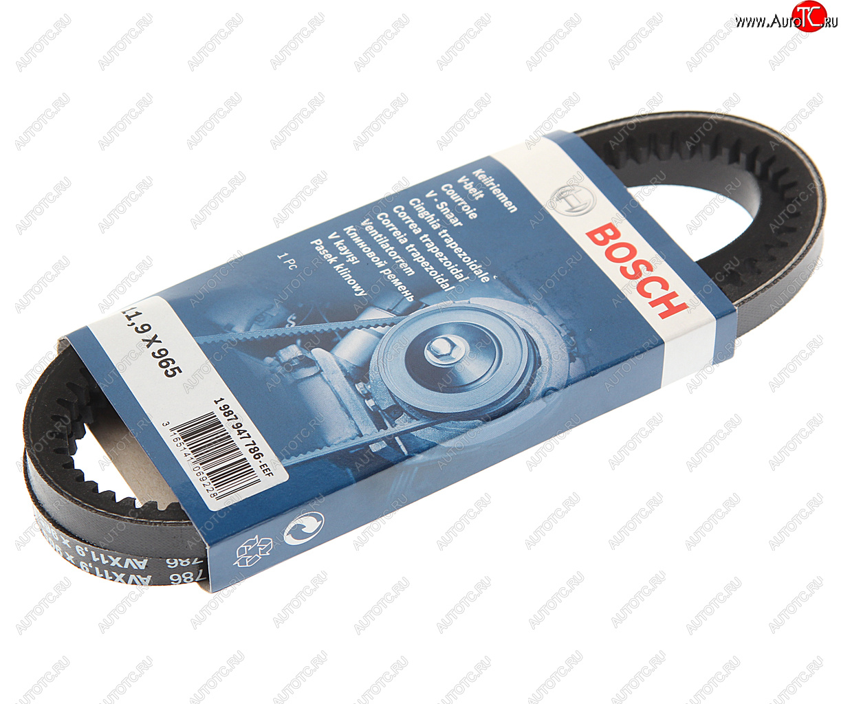 499 р. Ремень приводной клиновой 11.9X965 BOSCH BOSCH 1987947786 BOSCH 1987947786  с доставкой в г. Пермь