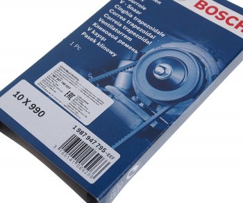 419 р. Ремень приводной клиновой 10X990 BOSCH BOSCH 1987947795 BOSCH 1987947795  с доставкой в г. Пермь. Увеличить фотографию 2