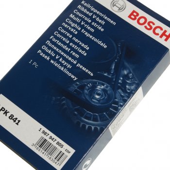 539 р. Ремень приводной поликлиновой 4PK841 BOSCH BOSCH 1987947805 BOSCH 1987947805  с доставкой в г. Пермь. Увеличить фотографию 2