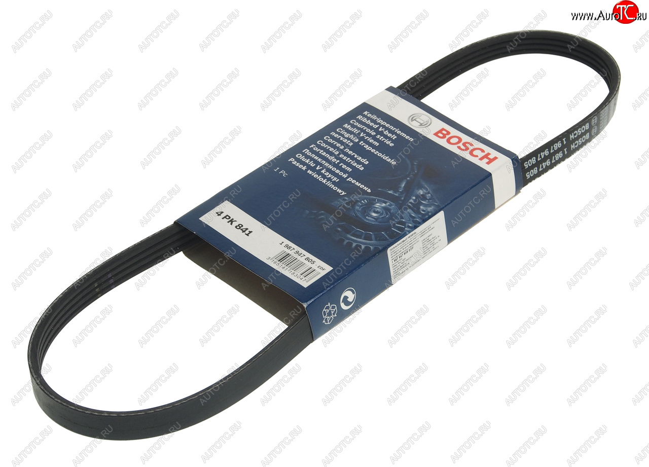 539 р. Ремень приводной поликлиновой 4PK841 BOSCH BOSCH 1987947805 BOSCH 1987947805  с доставкой в г. Пермь